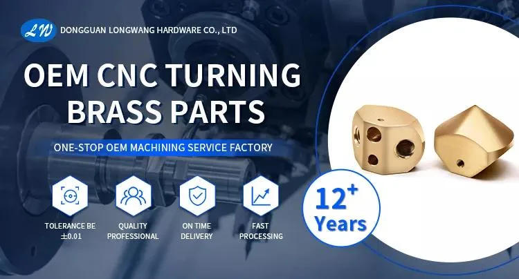 Customized Machining Aluminum 6061 Brass CNC Turning Mechanical Parts